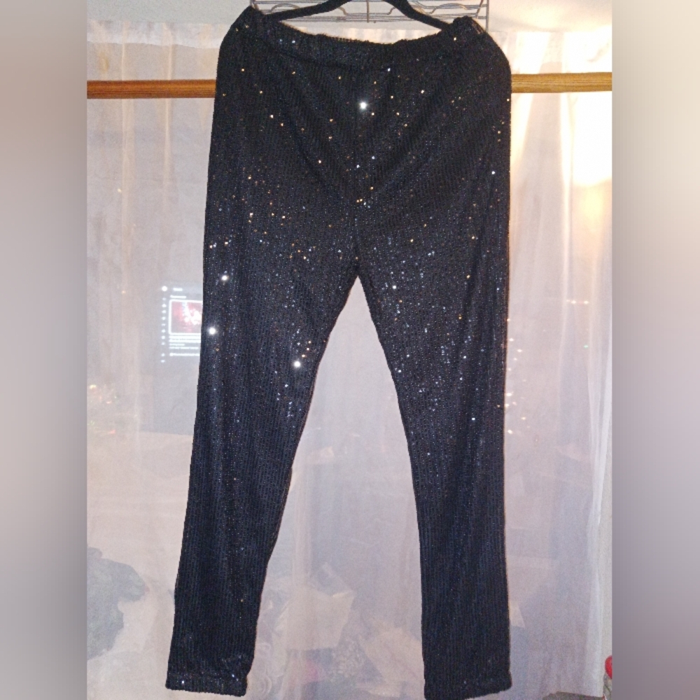 Plus Sequins Legging pants